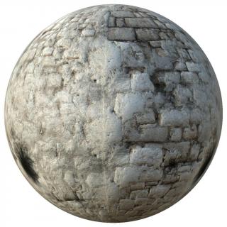 PBR Texture of Wall Stones 4K